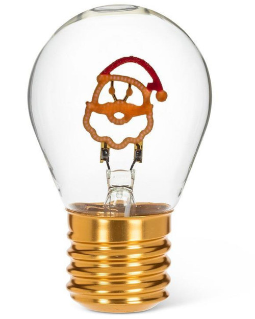 Santa Neon LED Lightbulb Lamp