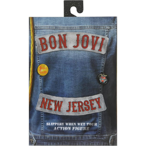 Bon Jovi Slippery When Wet 7-Inch Ultimate Action Figure by NECA