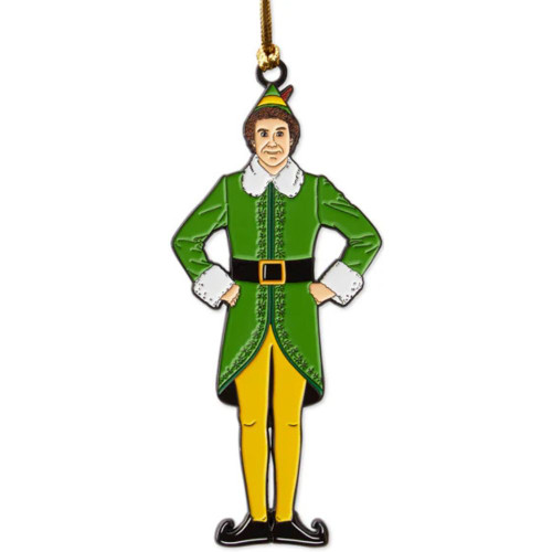 Buddy The Elf Enamel Holiday Ornament