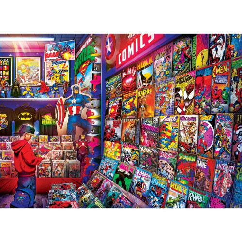 Pop Culture -  Retro Comic Bliss 1000 Piece Puzzle