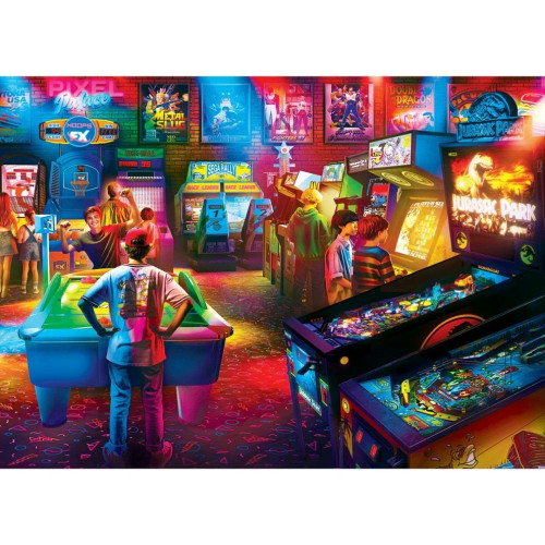 Pinball Wizard's Lair 1,000 Piece Pop Culture Puzzle