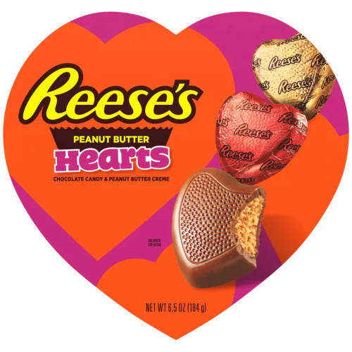 Reese's Peanut Butter Hearts Valentines Box