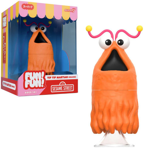 S7 Sesame Street Yip Yip Martian Fun! Fun! Figure