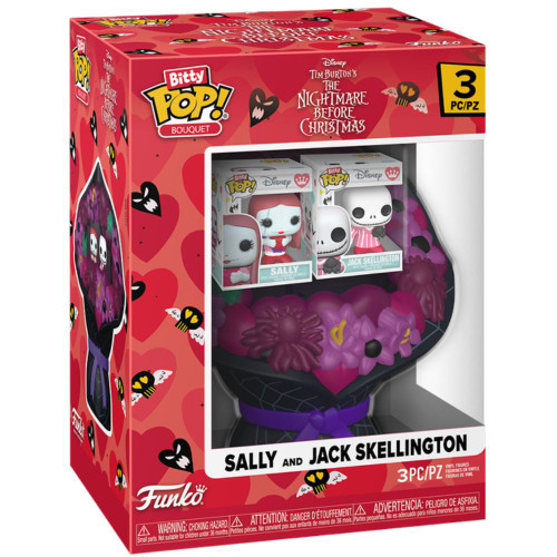 Bitty Pop! Valentines Day Bouquet: Nightmare Before Christmas 2-Pack