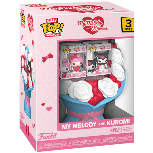 Bitty Pop! Valentines Day Bouquet: Sanrio 2-Pack