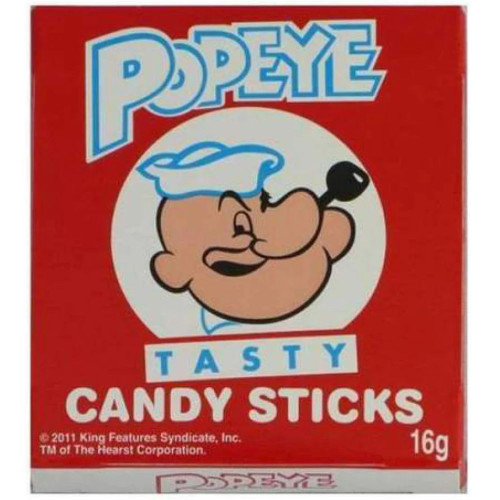 Popeye Candy Sticks