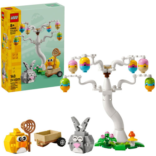 Lego Easter : Easter Bunny and Chick Easter Egg Hunt