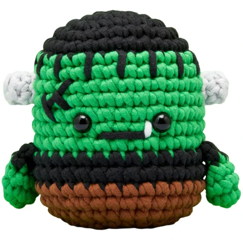 Woobles: Steve The Frankenstein Crochet Kit for Beginners