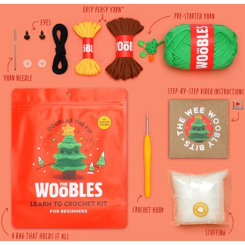 Woobles: Douglas The Fir Crochet Kit