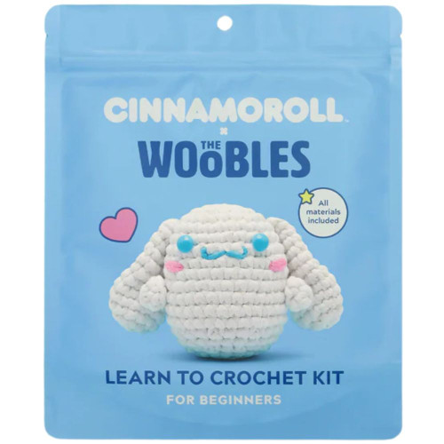 Woobles: Hello Kitty - Cinnamoroll Crochet Kit