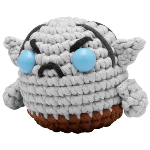 Woobles: Lord Of The Rings - Gollum Crochet Kit - Finished Project
