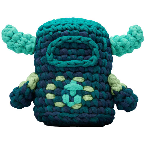 Woobles: Minecraft - The Warden Crochet Kit - Finished Project