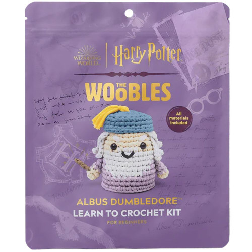 Woobles: Harry Potter - Albus Dumbledore Crochet Kit Package