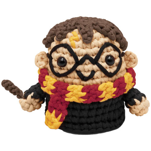The Woobles: Harry Potter - Harry Potter Crochet Kit - Completed Piece
