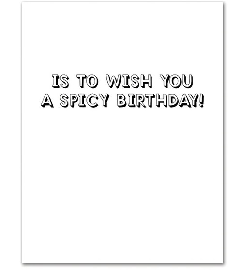 Spice Girls What I Really Really Want Birthday Card 2