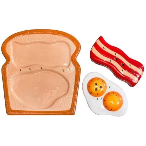 Breakfast is Served Salt & Pepper Set
