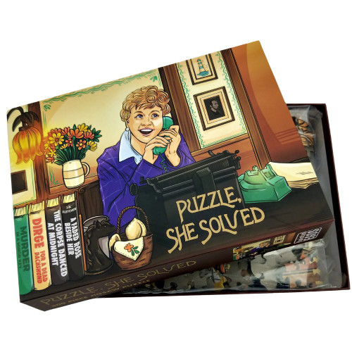 Puzzle, She Solved 500 pc Jigsaw Puzzle - Murder She Wrote