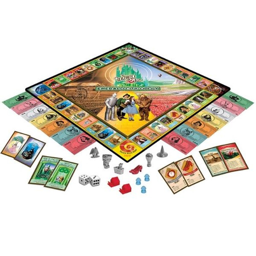 Wizard of Oz Emerald City-Opoly Collector's Edition Contents View 