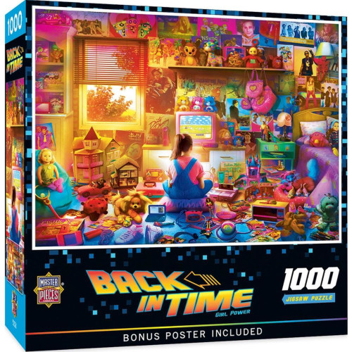 Back in Time - Girl Power 1000 Piece Jigsaw Puzzle