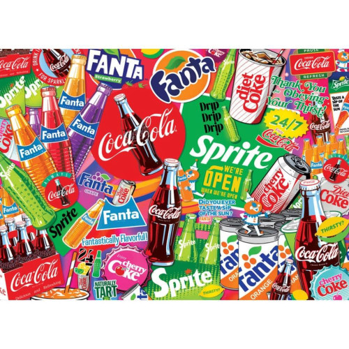 Coca-Cola - Taste the Feeling - Completed Puzzle
