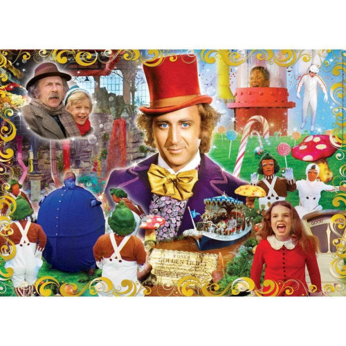 Willy Wonka & The Chocolate Factory - Golden Ticket 500 Piece Jigsaw Puzzle by MasterPieces