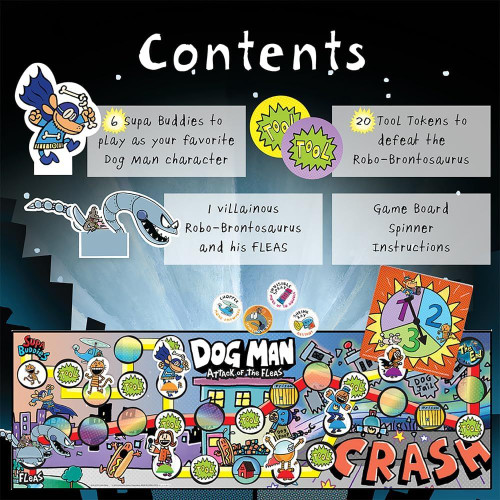 DOG MAN - Attack of the Fleas Board Game