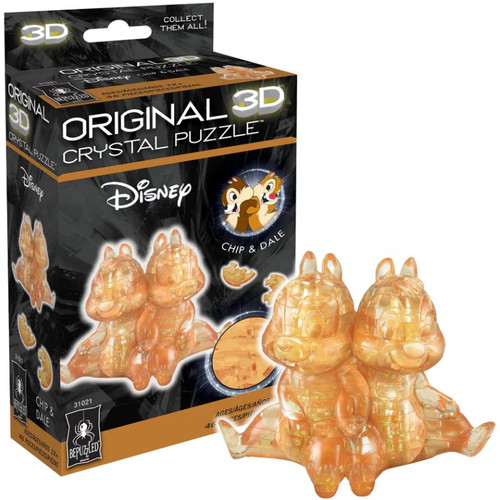 Chip and Dale 3D Crystal Puzzle in Box