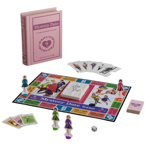 Contents of Mystery Date Vintage Bookshelf Edition