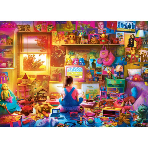 Back in Time - Girl Power 1000 Piece Jigsaw Puzzle