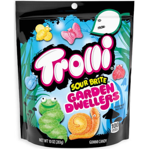 Trolli Sour Brite Garden Dwellers  - 10oz Bag