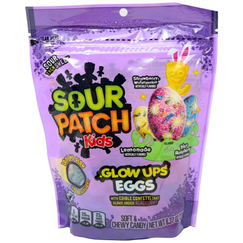 Sour Patch Kids Glowups Easter Eggs Bag