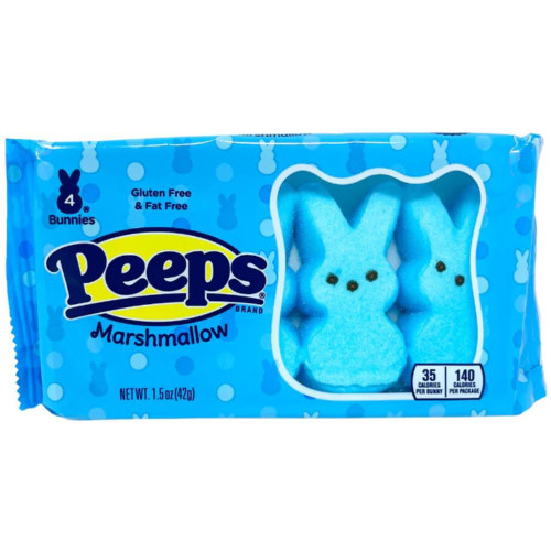 Peeps Marshmallow Bunnies Blue