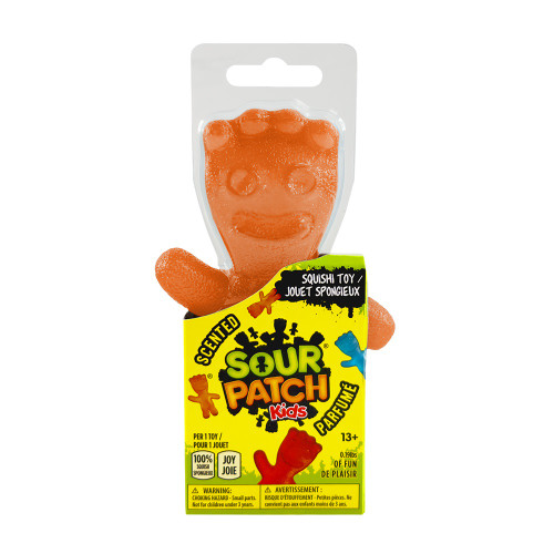 Orange Sour Patch Kids Squish Toy