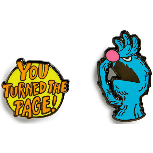 Sesame Street: The Monster at the End of This Book Enamel Pin Set - Pin Set of 2