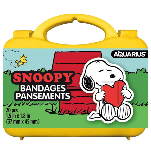 Snoopy Bandages In Container
