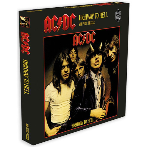 AC/DC Highway To Hell 500 Piece Puzzle by Rock Saws