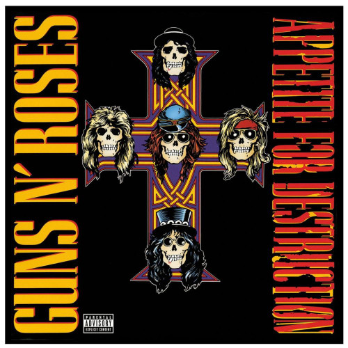 Guns N Roses Appetite for Destruction 500 Piece Puzzle by Rock Saws