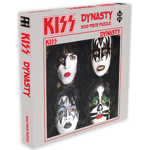 KISS Dynasty 500 Piece Puzzle by Rock Saws
