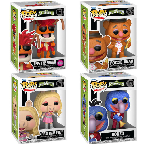 The Muppets - Set of 4 Funko Pops
