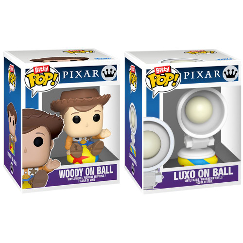 Bitty Pop! : Pixar Ball Display Shelf