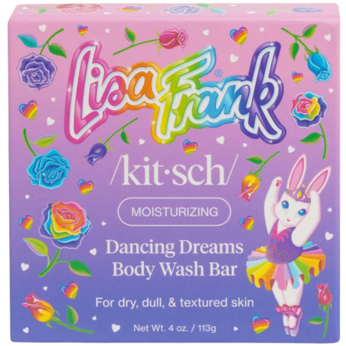 Lisa Frank x Kitsch Dancing Dreams Body Wash Bar