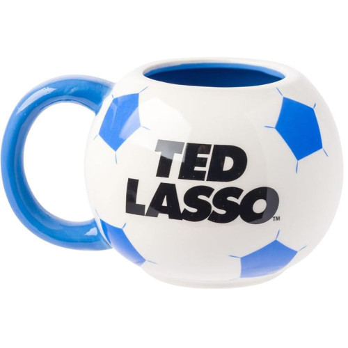 Ted Lasso Believe Soccer Ball Ceramic Sculpted Mug