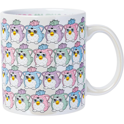 Furby Pastel Pattern Pearlescent 20oz Ceramic Mug