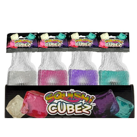 Squishi Cubez in Display