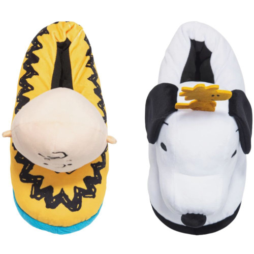 Top View of Peanuts 3D Slippers