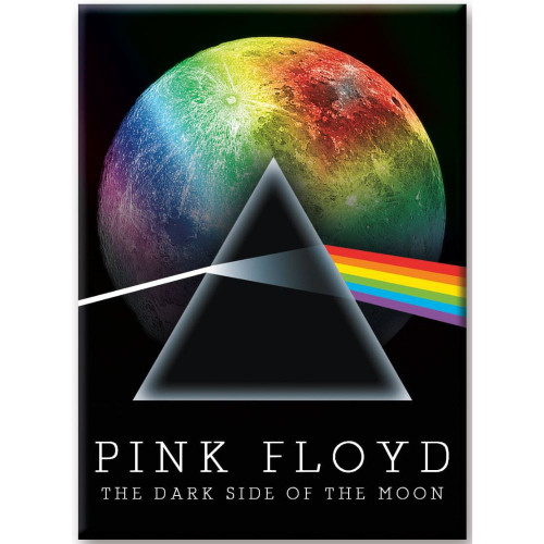Pink Floyd - Rainbow Moon Flat Magnet