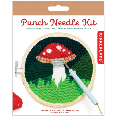 Mushroom Punch Needle Kit