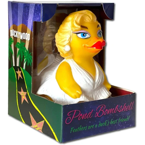 CelebriDucks:  Pond Bombshell - Tribute to Marilyn Monroe Rubber Duck