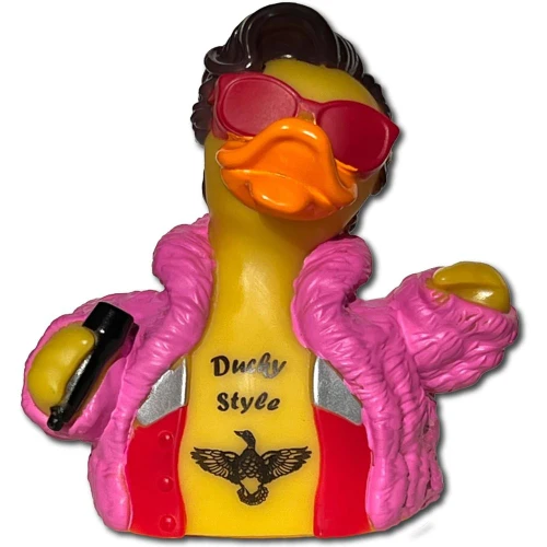 CelebriDucks:  Ducky Style - Watermelon Waddle - Tribute to Harry Styles Rubber Duck