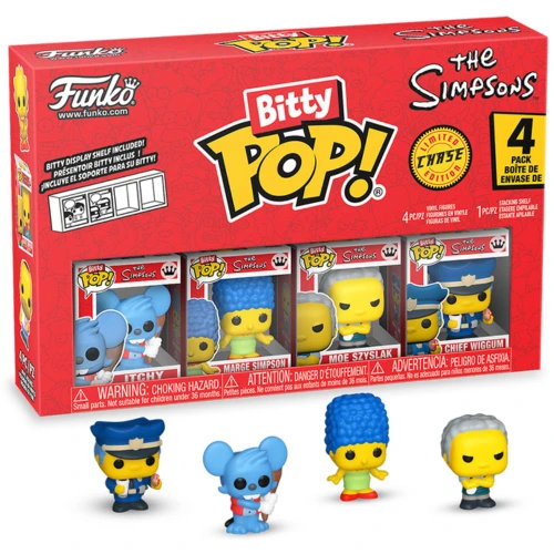 Bitty Pop!: The Simpsons 4-Figure Pack - Itchy